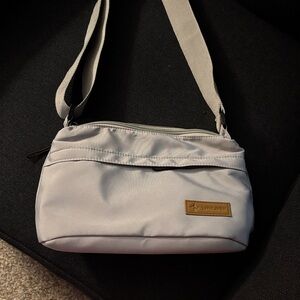 Gray Crossbody Bag